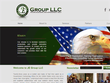 Tablet Screenshot of jegroupllc.com